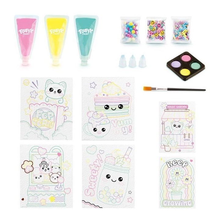 Canal Toys - Art Lab - Kit de Peinture Fluffy Paint - ART 019 Canal Toys - Art Lab - Kit de Peinture Fluffy Paint - ART 019