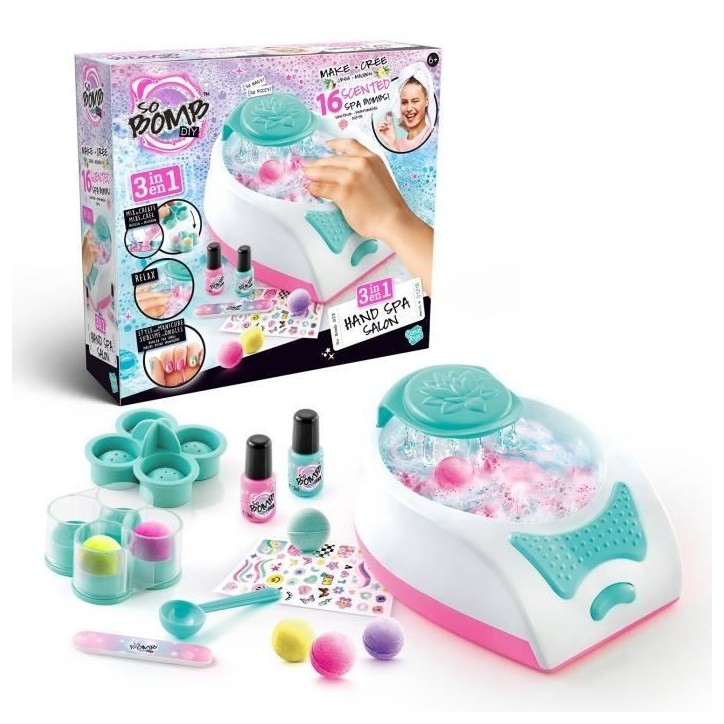 Canal Toys - So Bomb - Salon de Spa pour les Mains 3 en 1 - BBD 050 Canal Toys - So Bomb - Salon de Spa pour les Mains 3 en 1 - BBD 050