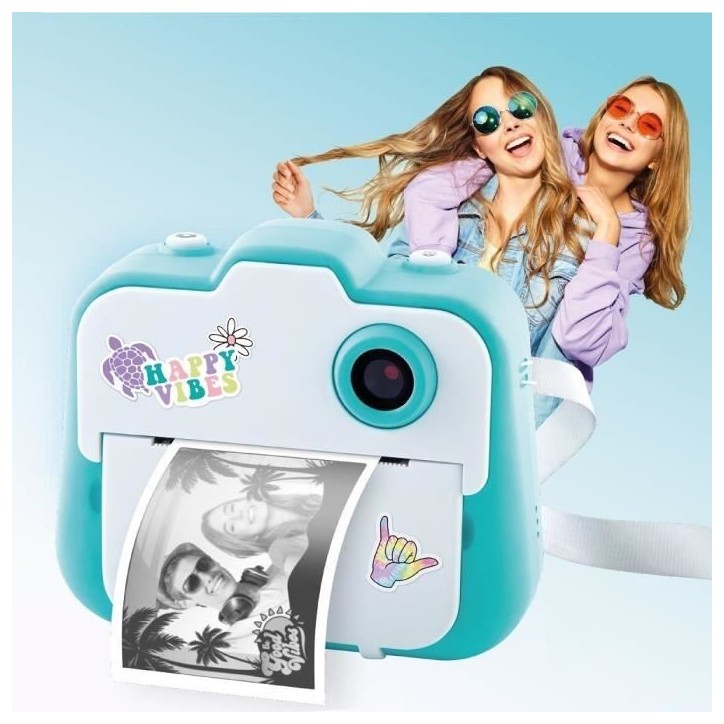 Appareil photo instantané 3 en 1 - CANAL TOYS - CLK 001 - Bleu - A partir de 8 ans