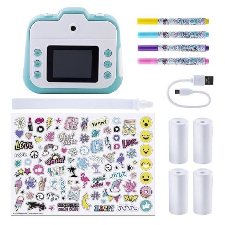 Appareil photo instantané 3 en 1 - CANAL TOYS - CLK 001 - Bleu - A partir de 8 ans