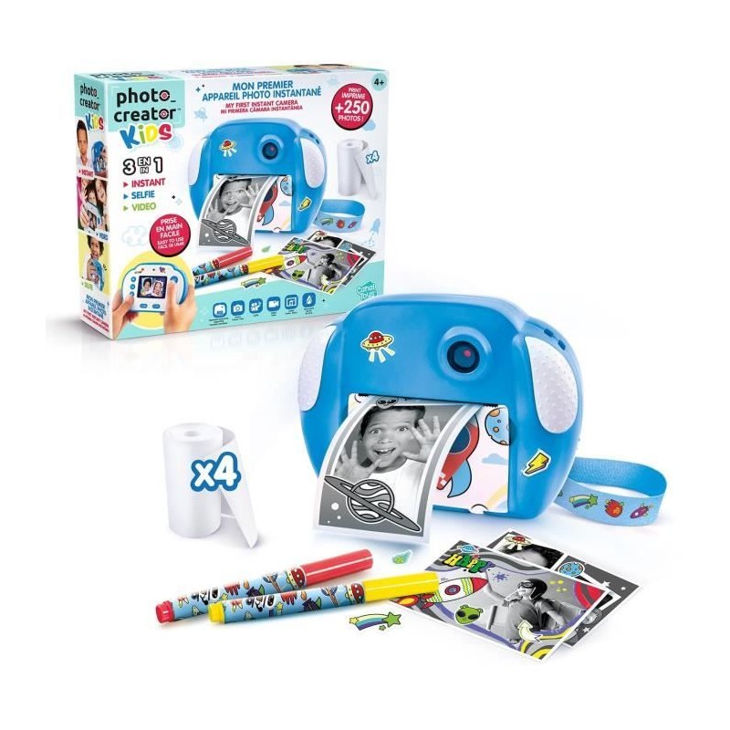 Canal Toys PHOTO CREATOR - Appareil Photo a impression instantanée Ju Canal Toys PHOTO CREATOR - Appareil Photo a impression instantanée Ju