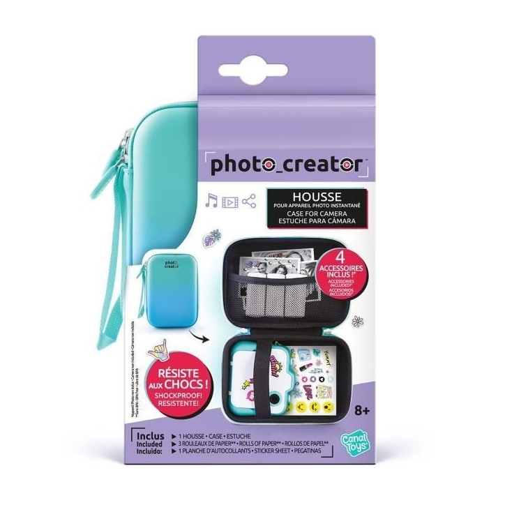 Canal Toys Pochette de transport PHOTO CREATOR CLK 012 - Multicolore - Fille - Enfant Canal Toys Pochette de transport PHOTO CREATOR CLK 012 - Multicolore - Fille - Enfant