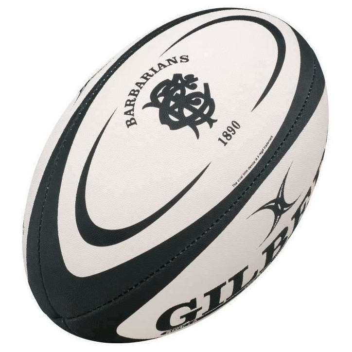 GILBERT Ballon de rugby REPLICA - Barbarians - Taille 5 GILBERT Ballon de rugby REPLICA - Barbarians - Taille 5