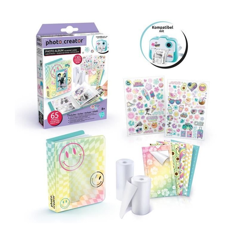 Canal Toys Coffret Album Photo pour appareil photo a impression instan Canal Toys Coffret Album Photo pour appareil photo a impression instan