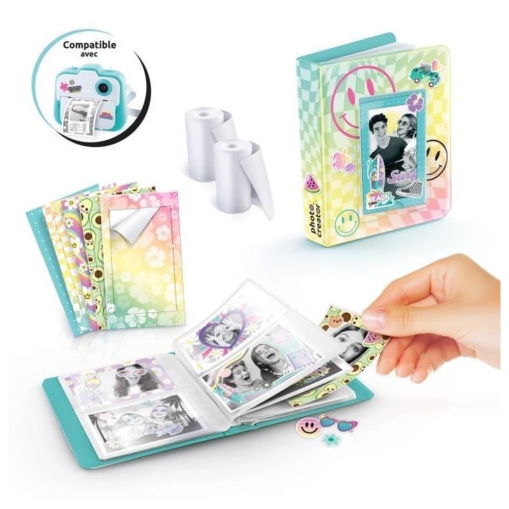 Canal Toys Coffret Album Photo pour appareil photo a impression instantanée -
