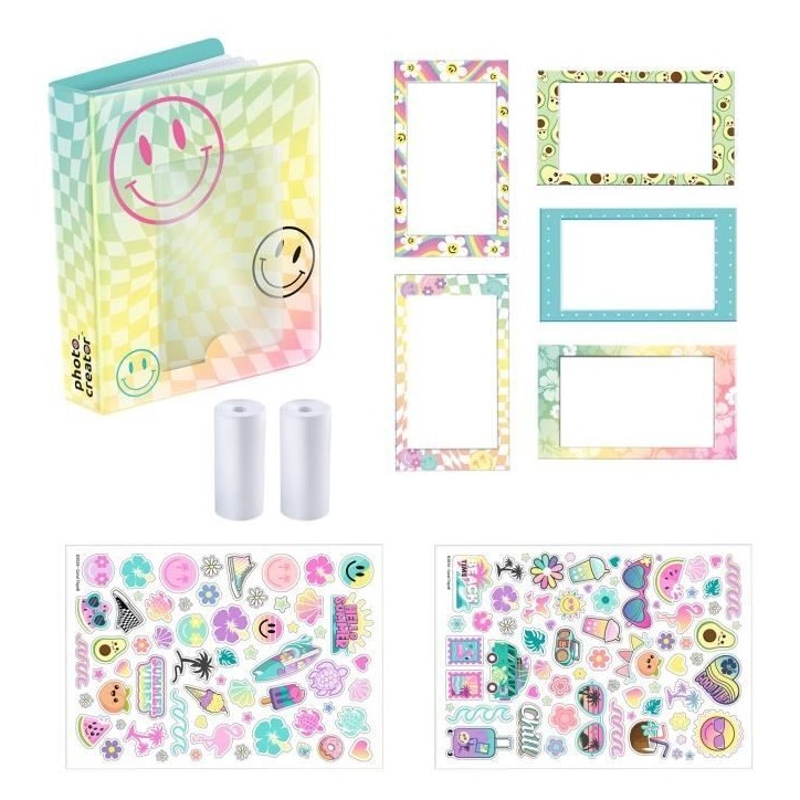 Canal Toys Coffret Album Photo pour appareil photo a impression instantanée -
