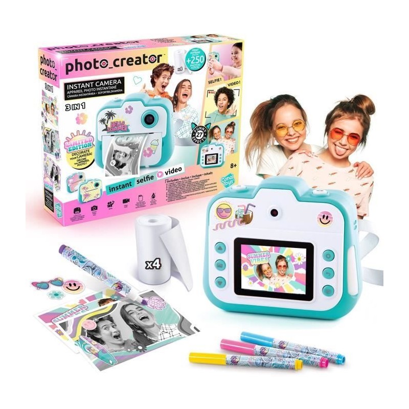 Canal Toys - Photo Creator - Appareil photo instantané Édition limit Canal Toys - Photo Creator - Appareil photo instantané Édition limit
