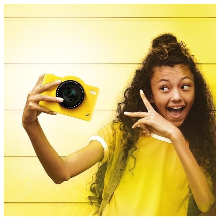 Canal Toys - Photo Creator -Appareil Photo Numérique Pop Couleur Jaune- Avec carte SD 8Go incluse - CLK 040 Canal Toys - Photo Creator -Appareil Photo Numérique Pop Couleur Jaune- Avec carte SD 8Go incluse - CLK 040