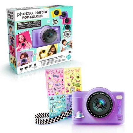 Canal Toys - Photo Creator -Appareil Photo Numérique Pop Couleur Viol