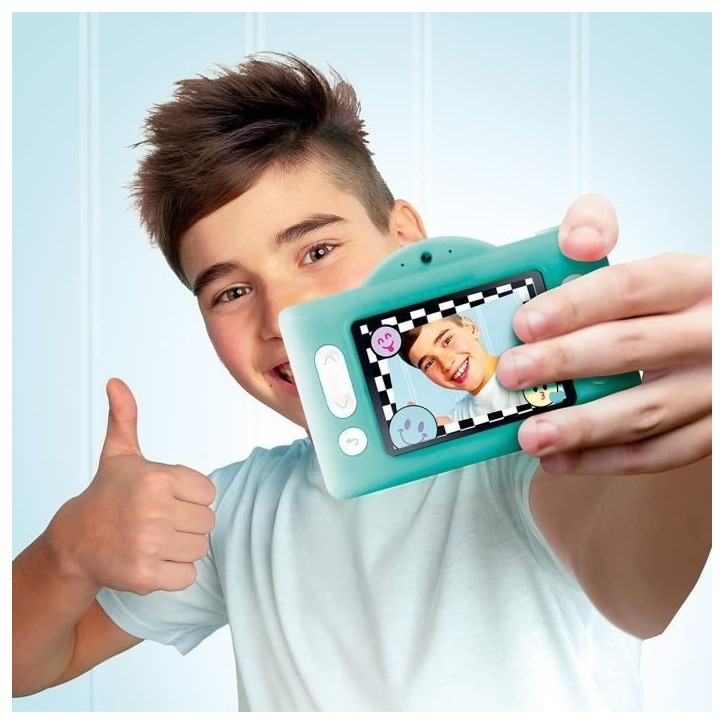 Canal Toys - Photo Creator -Appareil Photo Numérique Pop Couleur Vert- Avec carte SD 8Go incluse - CLK 043 Canal Toys - Photo Creator -Appareil Photo Numérique Pop Couleur Vert- Avec carte SD 8Go incluse - CLK 043