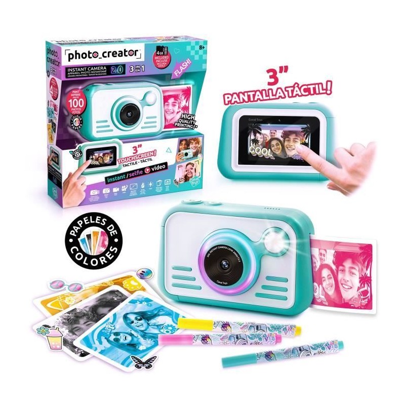 Canal Toys - Creator -Appareil Photo Instantané Papier Photo - CLK 04 Canal Toys - Creator -Appareil Photo Instantané Papier Photo - CLK 04