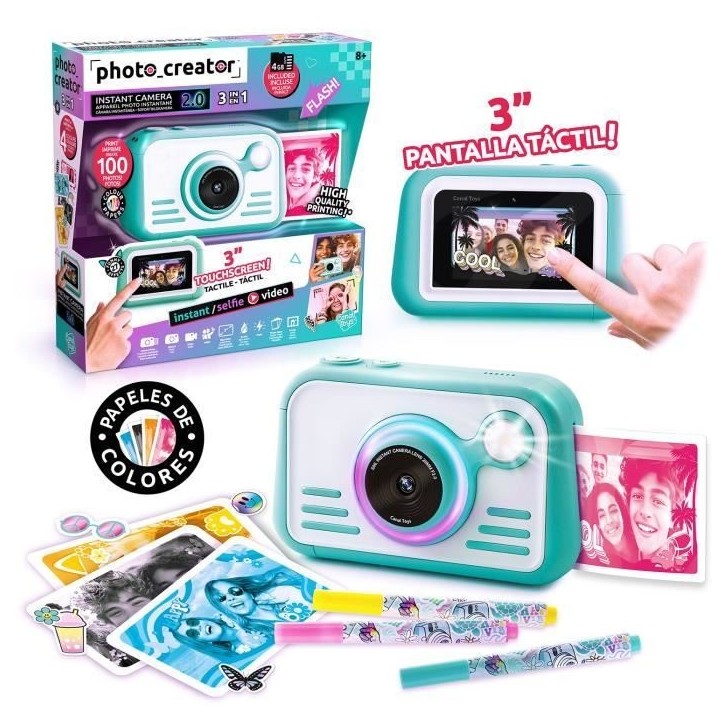 Canal Toys - Creator -Appareil Photo Instantané Papier Photo - CLK 046 Canal Toys - Creator -Appareil Photo Instantané Papier Photo - CLK 046