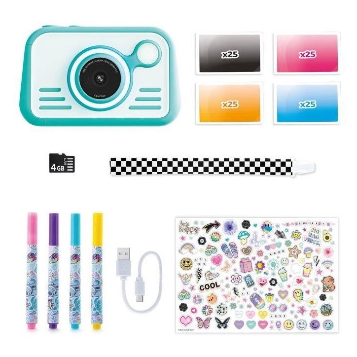 Canal Toys - Creator -Appareil Photo Instantané Papier Photo - CLK 046 Canal Toys - Creator -Appareil Photo Instantané Papier Photo - CLK 046