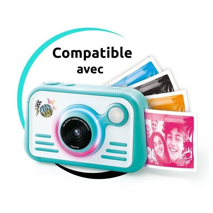 Canal Toys - Creator - Recharge pour Appareil Instantané avec Papier Photo - CLK 051 Canal Toys - Creator - Recharge pour Appareil Instantané avec Papier Photo - CLK 051