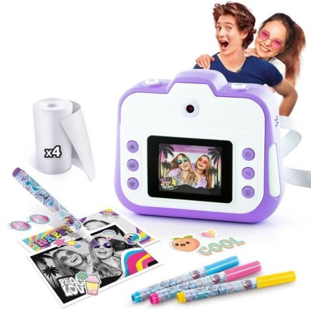 Canal Toys - Creator - Appareil Photo Instantané - Violet - CLK 056