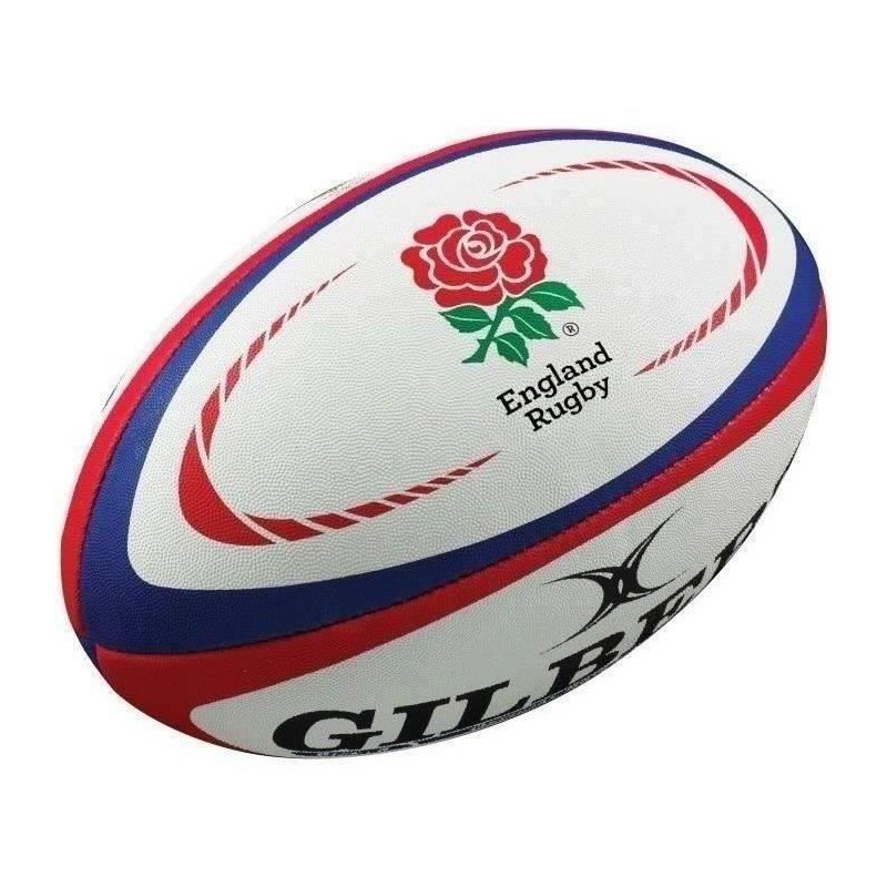 GILBERT Ballon de rugby REPLICA - Taille Midi - Angleterre GILBERT Ballon de rugby REPLICA - Taille Midi - Angleterre