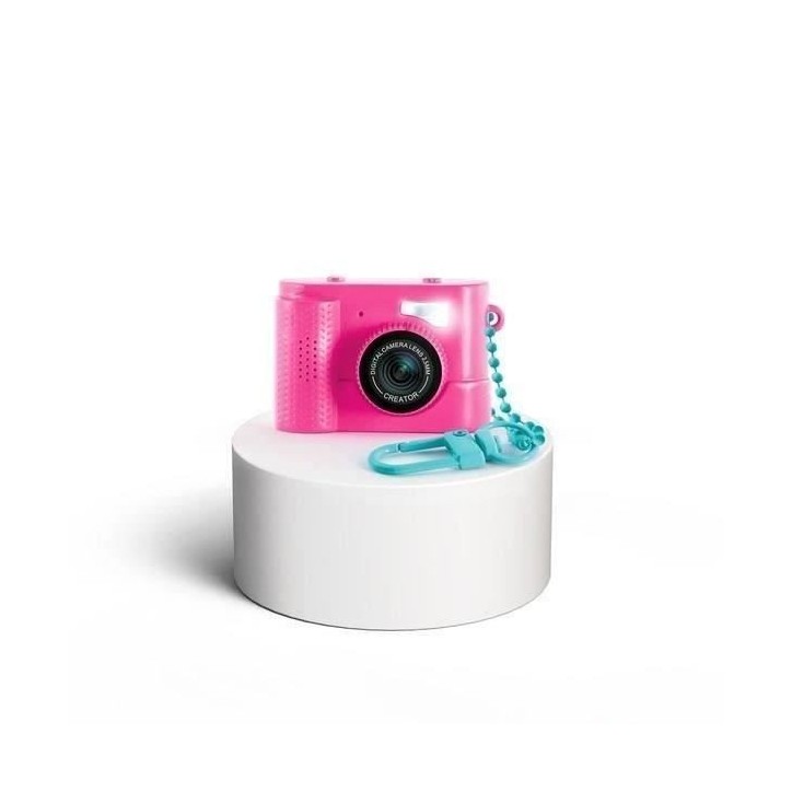 Canal Toys – Photo Creator – Appareil Photo et Vidéo Numérique Mini Cam' – Compact - avec Porte-clé et Carte SD 1Go Inc