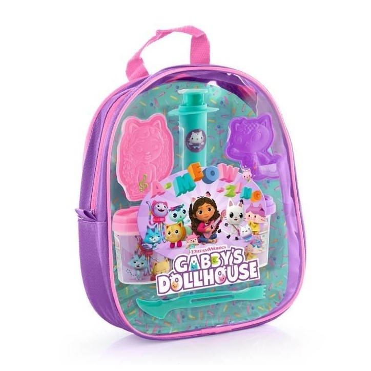 Canal Toys - GABBY ET LA MAISON MAGIQUE - Sac a dos de pâte a modeler - GAB 002 Canal Toys - GABBY ET LA MAISON MAGIQUE - Sac a dos de pâte a modeler - GAB 002