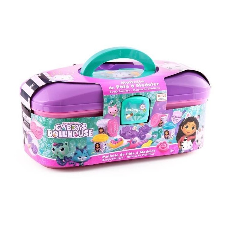 Canal Toys - GABBY ET LA MAISON MAGIQUE - Mallette de pâte a modeler - GAB 003
