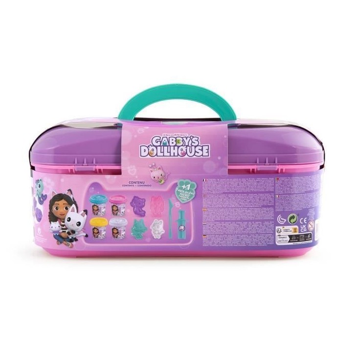 Canal Toys - GABBY ET LA MAISON MAGIQUE - Mallette de pâte a modeler - GAB 003