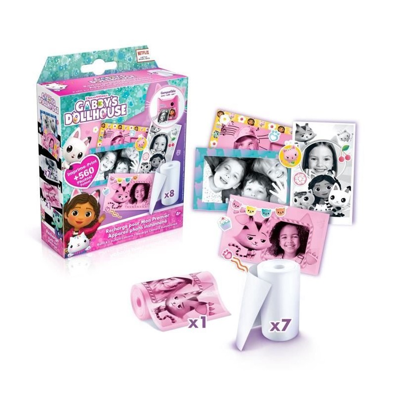 Canal Toys - Recharge pour Appareil Photo Instantané Gabby et la Mais Canal Toys - Recharge pour Appareil Photo Instantané Gabby et la Mais