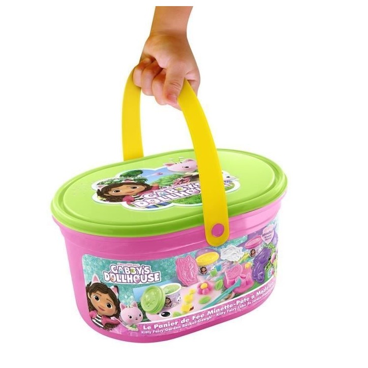 Canal Toys - GABBY ET LA MAISON MAGIQUE - Le Panier De Fée Minette - Pâte a Modeler - GAB 021 Canal Toys - GABBY ET LA MAISON MAGIQUE - Le Panier De Fée Minette - Pâte a Modeler - GAB 021