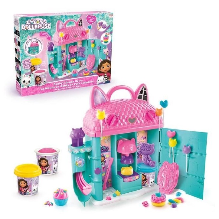 Canal Toys - Gabby et la Maison Magique - La Maison de Gabby en Pâte a modeler - GAB 023