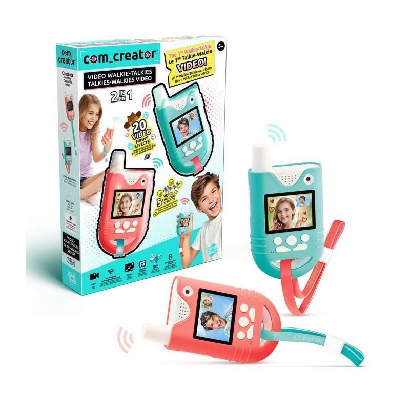 Canal Toys - Creator - Talkies-Walkies Vidéo - INF 042 Canal Toys - Creator - Talkies-Walkies Vidéo - INF 042