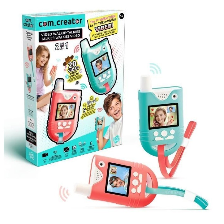 Canal Toys - Creator - Talkies-Walkies Vidéo - INF 042 Canal Toys - Creator - Talkies-Walkies Vidéo - INF 042