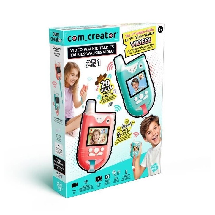 Canal Toys - Creator - Talkies-Walkies Vidéo - INF 042 Canal Toys - Creator - Talkies-Walkies Vidéo - INF 042