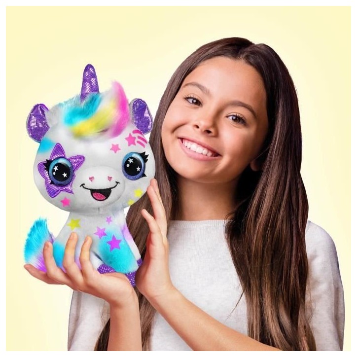 Canal Toys Peluche a personnaliser Licorne - Airbrush électrique avec pochoirs et feutres Canal Toys Peluche a personnaliser Licorne - Airbrush électrique avec pochoirs et feutres