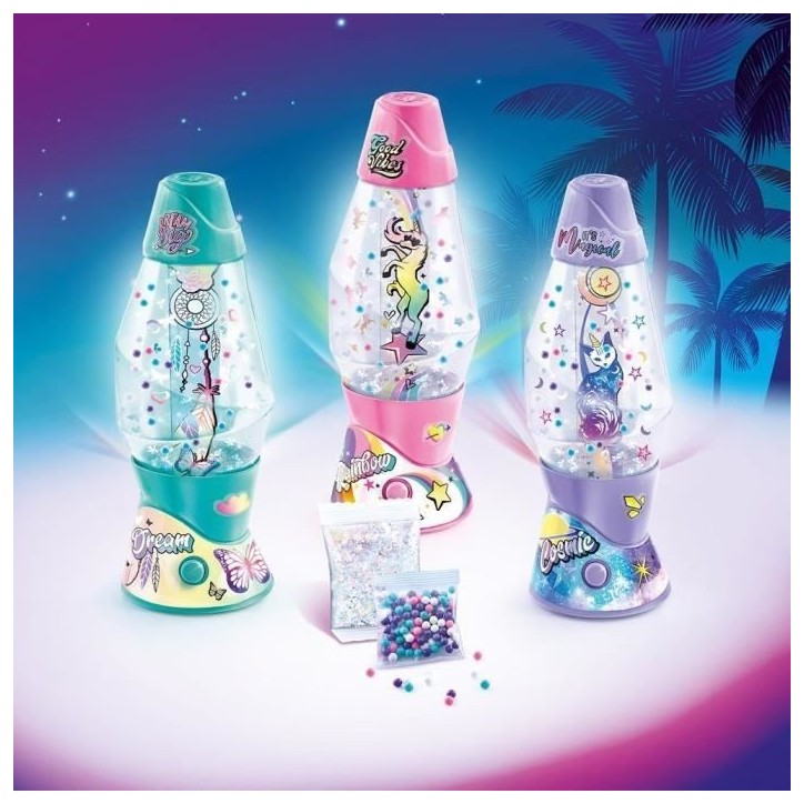Mini Lava Lampe DIY - CANAL TOYS - STYLE 4 EVER - OFG 234 - Rose - Multicolore - Enfant Mini Lava Lampe DIY - CANAL TOYS - STYLE 4 EVER - OFG 234 - Rose - Multicolore - Enfant