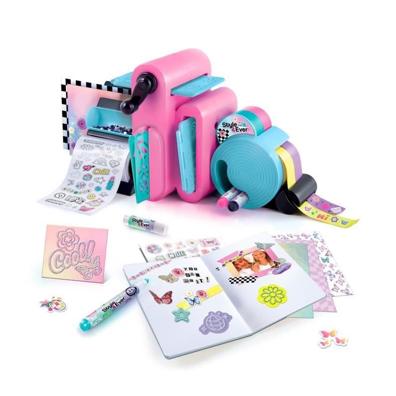 Canal Toys Studio de Scrapbooking 3 en 1 Style 4 Ever - Personnalise C Canal Toys Studio de Scrapbooking 3 en 1 Style 4 Ever - Personnalise C