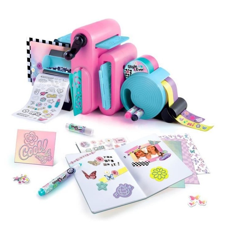 Canal Toys Studio de Scrapbooking 3 en 1 Style 4 Ever - Personnalise Carnets et Déco Canal Toys Studio de Scrapbooking 3 en 1 Style 4 Ever - Personnalise Carnets et Déco