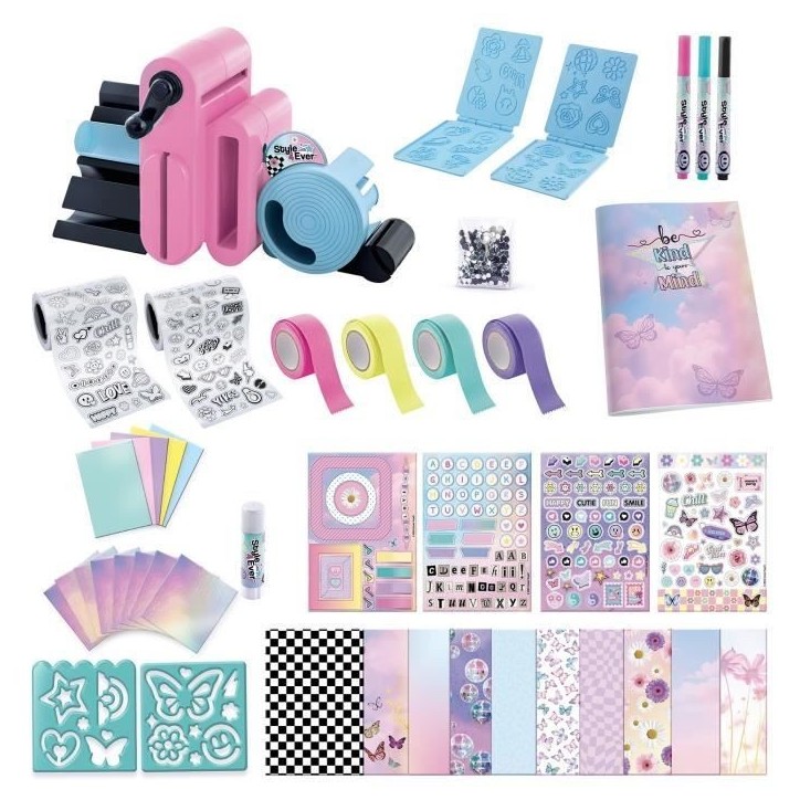 Canal Toys Studio de Scrapbooking 3 en 1 Style 4 Ever - Personnalise Carnets et Déco Canal Toys Studio de Scrapbooking 3 en 1 Style 4 Ever - Personnalise Carnets et Déco