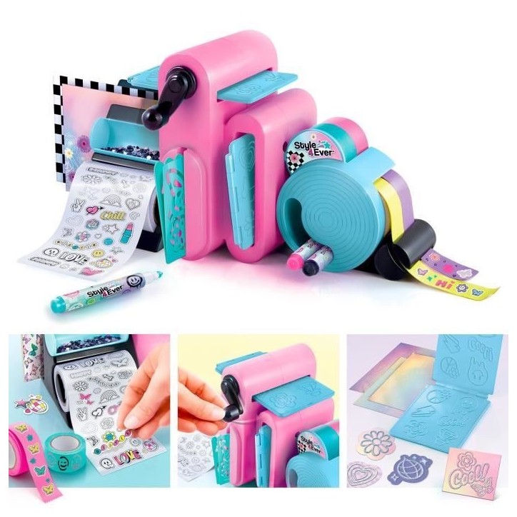 Canal Toys Studio de Scrapbooking 3 en 1 Style 4 Ever - Personnalise Carnets et Déco Canal Toys Studio de Scrapbooking 3 en 1 Style 4 Ever - Personnalise Carnets et Déco