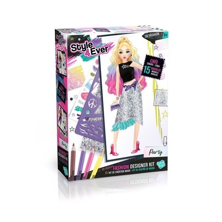 Style For Ever - Fashion Designer - Kit de mode - OFG 284 - Canal Toys