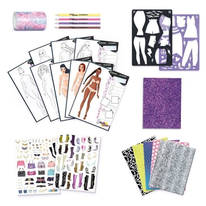 Style For Ever - Fashion Designer - Kit de mode - OFG 284 - Canal Toys