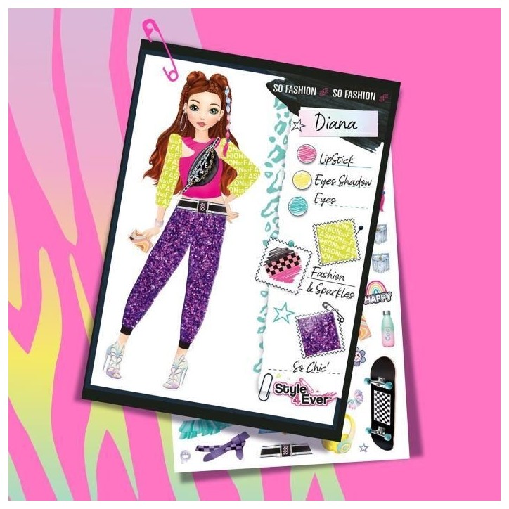 Style For Ever - Fashion Designer - Kit de mode - OFG 284 - Canal Toys