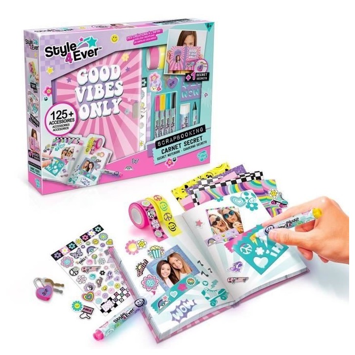 Canal Toys - Style For Ever- Carnet Secret de Scrapbooking- OFG 298 Canal Toys - Style For Ever- Carnet Secret de Scrapbooking- OFG 298