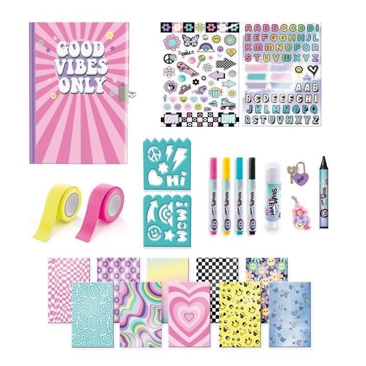 Canal Toys - Style For Ever- Carnet Secret de Scrapbooking- OFG 298 Canal Toys - Style For Ever- Carnet Secret de Scrapbooking- OFG 298