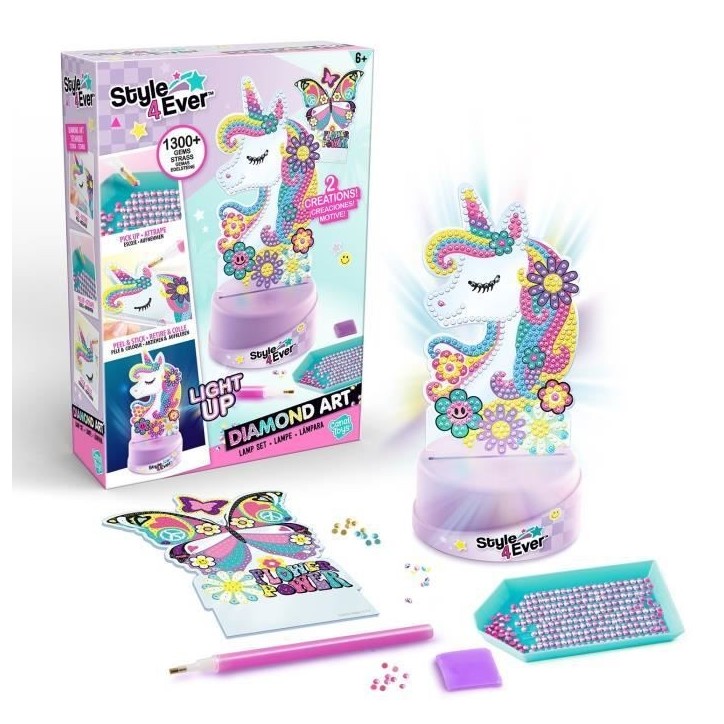 Canal Toys - Style For Ever - Diamant'Art Coffret Lampe - OFG 299 Canal Toys - Style For Ever - Diamant'Art Coffret Lampe - OFG 299