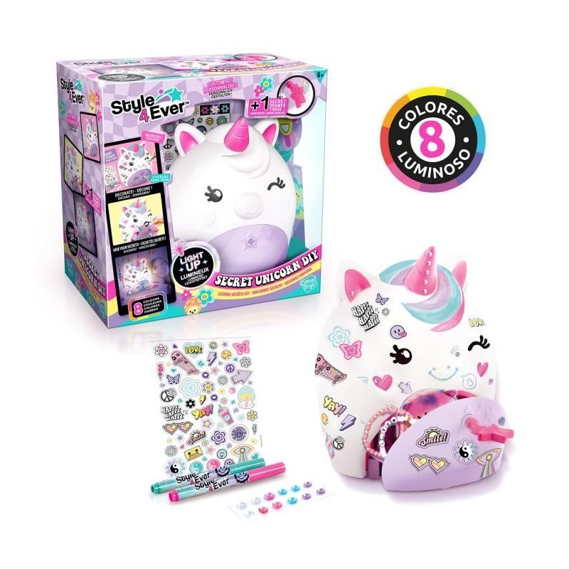Canal Toys - Style For Ever - Lampe Licorne Secrete - OFG 301 Canal Toys - Style For Ever - Lampe Licorne Secrete - OFG 301