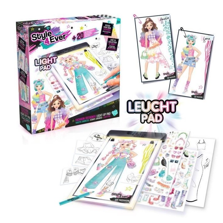 Canal Toys - STYLE 4 EVER - Fashion designer Tablette lumineuse - OFG 320 Canal Toys - STYLE 4 EVER - Fashion designer Tablette lumineuse - OFG 320