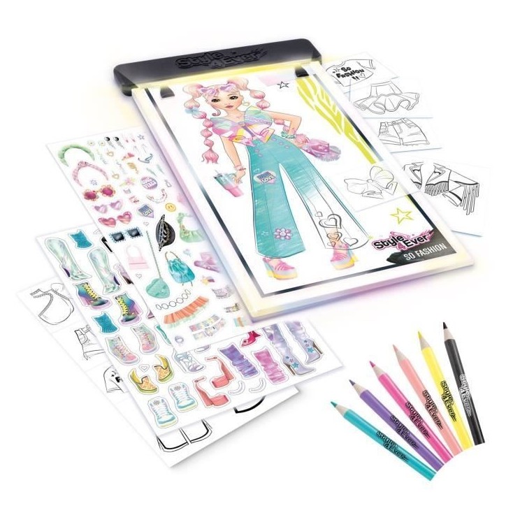 Canal Toys - STYLE 4 EVER - Fashion designer Tablette lumineuse - OFG 320 Canal Toys - STYLE 4 EVER - Fashion designer Tablette lumineuse - OFG 320