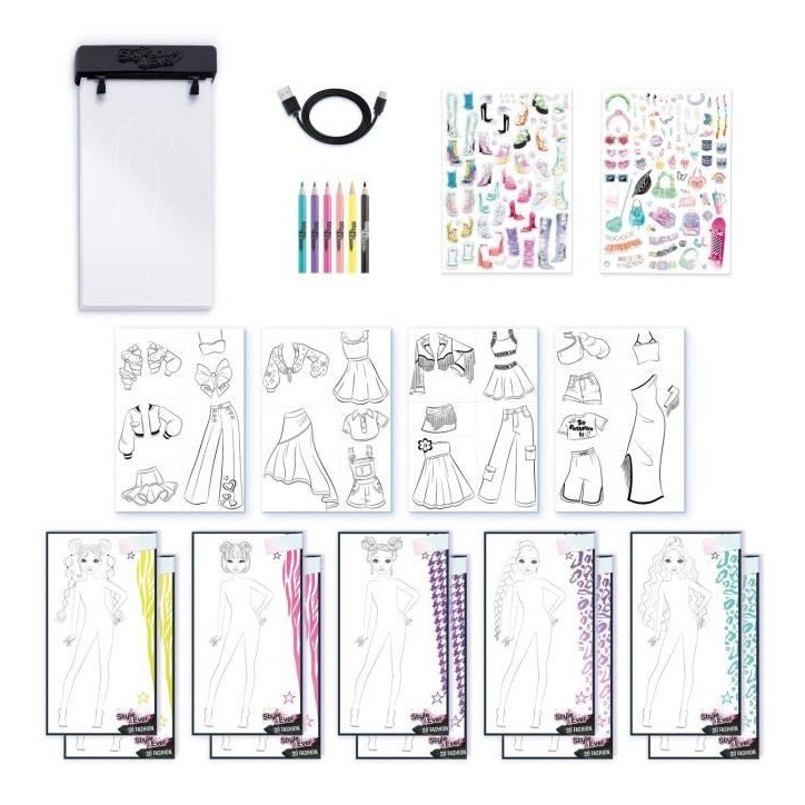 Canal Toys - STYLE 4 EVER - Fashion designer Tablette lumineuse - OFG 320 Canal Toys - STYLE 4 EVER - Fashion designer Tablette lumineuse - OFG 320