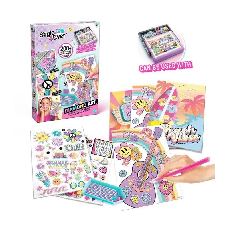 Canal Toys - STYLE 4 EVER - Kit de Diamant'art - Compatible avec le Di