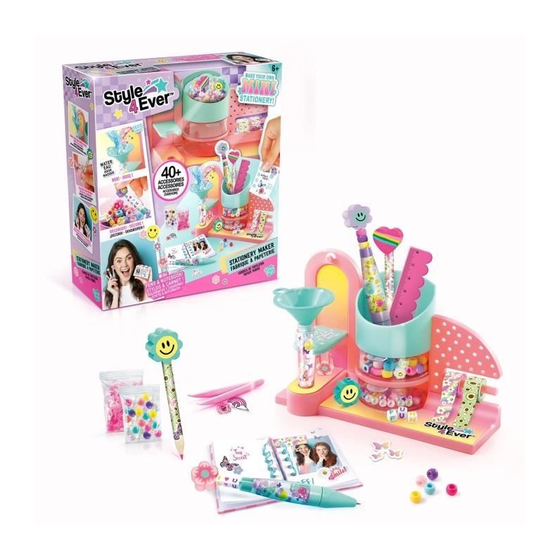 Canal Toys - STYLE 4 EVER - Mini Fabrique a papeterie: mini stylos, cr Canal Toys - STYLE 4 EVER - Mini Fabrique a papeterie: mini stylos, cr
