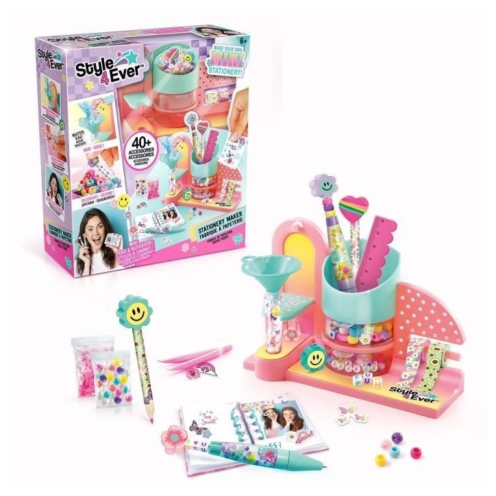 Canal Toys - STYLE 4 EVER - Mini Fabrique a papeterie: mini stylos, crayons et cahiers - OFG 323 Canal Toys - STYLE 4 EVER - Mini Fabrique a papeterie: mini stylos, crayons et cahiers - OFG 323