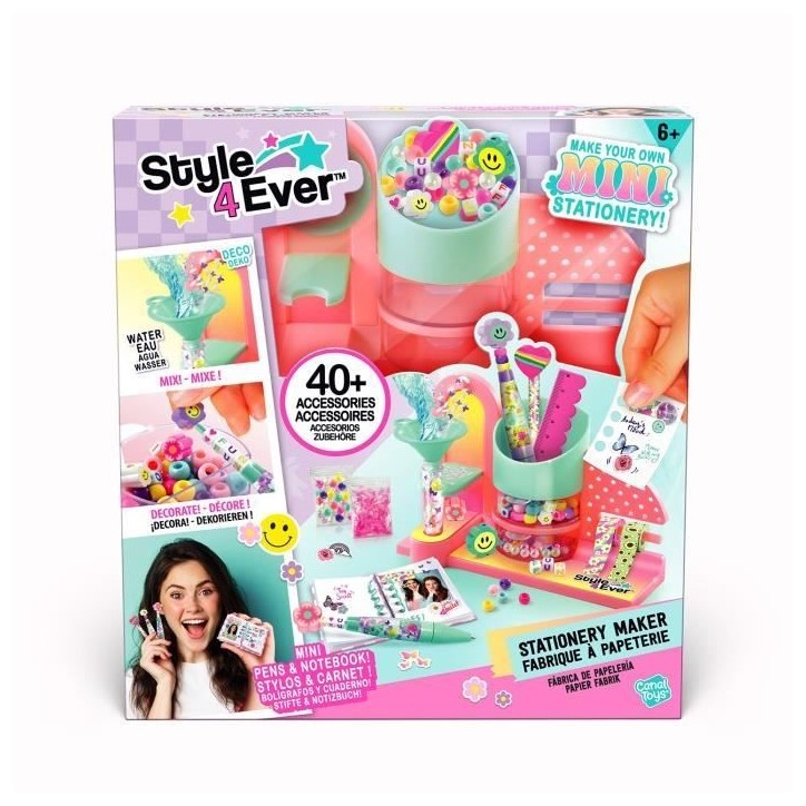 Canal Toys - STYLE 4 EVER - Mini Fabrique a papeterie: mini stylos, crayons et cahiers - OFG 323 Canal Toys - STYLE 4 EVER - Mini Fabrique a papeterie: mini stylos, crayons et cahiers - OFG 323